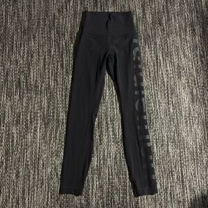 Lululemon Align legging High-Rise Pant 25" *Graphic limited edition SPELLOUT